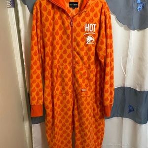 Mens Taco Bell Hot Stuff Jumpsuit Tipsy Elves Size XXL